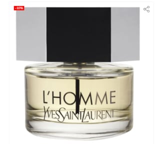 Eau de Toilette L'Homme Yves Saint Laurent 200ml à 69,55€