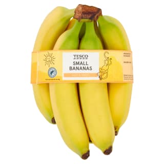 Tesco Small Bananas 6 Pack for £0.65 at Tesco
