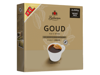 BELLAROM Koffie goud (2 x 500 g) voor €7,99 bij Lidl