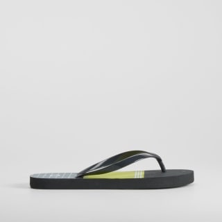 Chancla de dedo tricolor lima y negra COCONUT/también azul por 1.99€