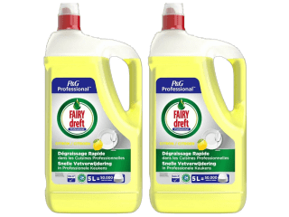 Dreft Fairy Professional Original afwasmiddel Citroen (2×5 L) voor €17,95 bij iBOOD