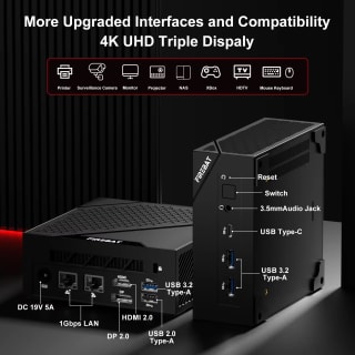FIREBAT MINI PC AM02 (Ryzen 5 6600H, 16GB, 512GB) voor €232,04 bij AliExpress