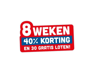 40% korting op Lucky Day-abonnement + 30 loten gratis bij Nederlandse Loterij