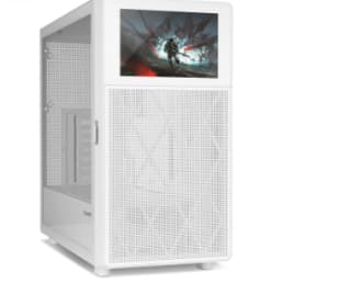 Boîtier PC Nox Hummer BIOS Semi-Tour ATX avec écran LCD à 89,19€