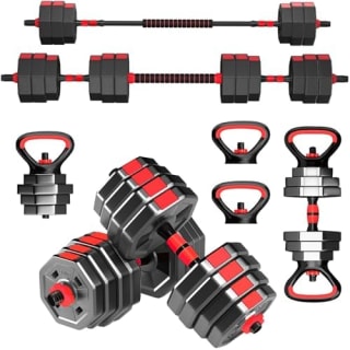 ANNA TOSANI Kit Mancuernas 3 en 1 (10 kg) por $799 en Amazon