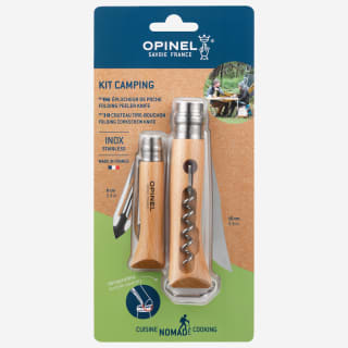Kit de Camping Opinel avec couteau n°10, éplucheur et tire bouchon à 22,99€