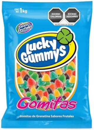 Lucky Gummys Gomitas (bolsa 1 kg) por $74.99 en Amazon