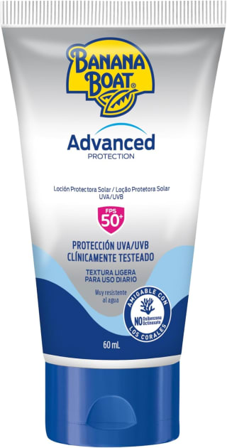 Protector Solar Banana Boat Advanced Protection FPS 50+ por $45 en Amazon