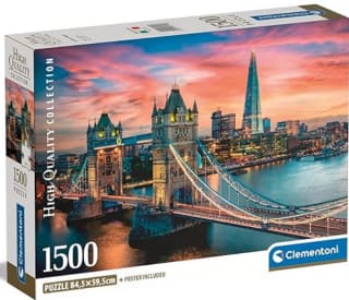 Puzzle de 1500 piexas Clementoni Puzzle Collection London Twilight por 8.99€