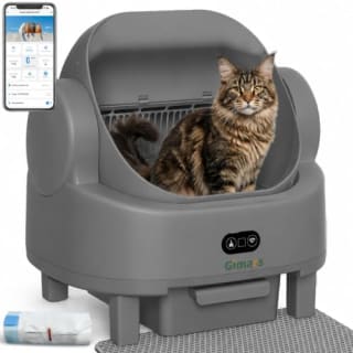 Gimars caja de arena de autolimpieza (parte superior abierta) por $3,014 en Amazon