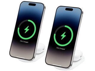 2x Belkin BoostCharge 2-in-1 Oplader | Qi2 | 15 W voor €29,95 bij iBOOD