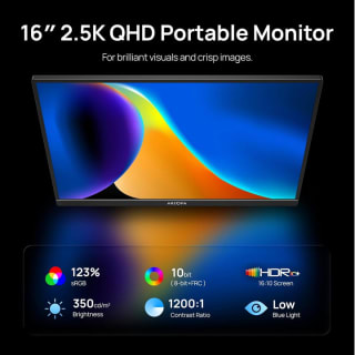 Arzopa Z1RC 16" 2,5K draagbare monitor voor €99,99 bij Arzopa