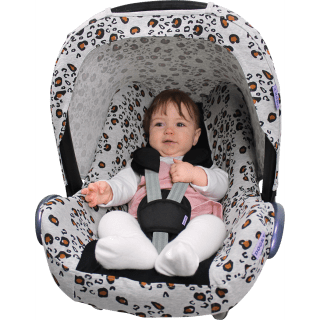 Zonnekap Dooky Hoody Leopard voor €2,99 bij Van Asten Babysuperstore