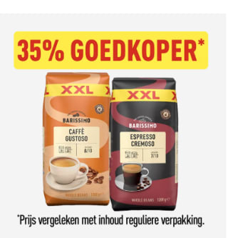 Barissimo koffiebonen (1,2 kg) voor €9,99 bij Aldi