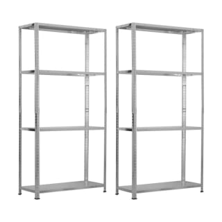 Pack 2 estanterías modulares SteelSmart (145x30x70 cm) por 49,91€