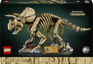 LEGO Jurassic World 77985 Tricératops (1154 pièces) pour 79,99€ chez Amazon