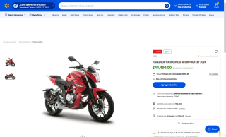 Moto Italika VORT-X 300 Rojo Negro Outlet 2024 por $44,499 | Walmart