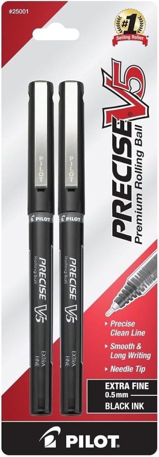 Pilot Precise V5, blíster 2 piezas por $53 en Amazon