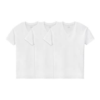 Pack 5 Playeras Interiores Cuello V Fruit of the Loom Super Value por $157 en Walmart