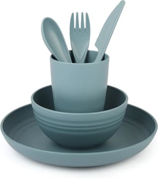 Belle Vous Camping Serviesset 4-delig voor €5,19 bij Amazon.com.be