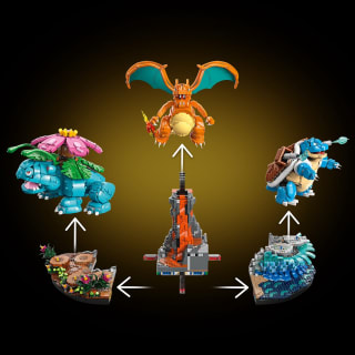 LEGO Pokémon Venusaur, Charizard en Blastoise (72153) voor €524,99 bij Bol