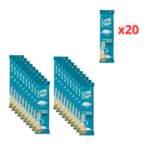 Long Chips Snacks de patata sabor Vinagre y Sal 20x75g por 5.99€