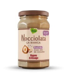 Pâte à Tartiner NOCCIOLATA Bianca Noisettes Bio RIGONI DI ASIAGO à 4,19€