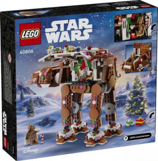 LEGO 40806 Peperkoek AT-AT Walker voor €45,53 bij Bol