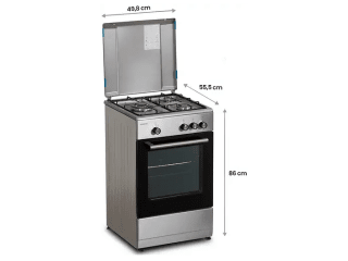 Cocina a gas Infiniton CC57TAC por solo 152.15€