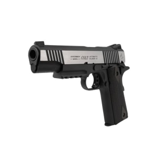 Colt 1911 Rail Gun GBB CO2 - Noir & Silver pour 64,96€ chez Evike Europe