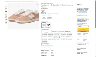 Tenis New Balance 440 por $893 | Oferta Amazon