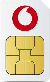 Vodafone SIM Only – 120GB 5G, Unlimited Calls & Text, £54 Cashback + £10 Gift Card