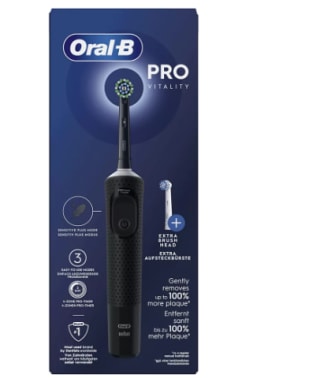 Brosse à dents électrique ORAL-B Vitality PRO D173 BLACK +1 refills à 29,99€