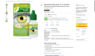 Manzanilla Sophia 15ml por $52 | Oferta Amazon