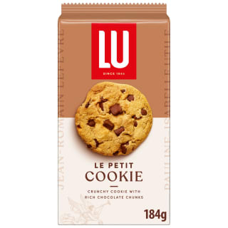 LU Le Petit Cookie with Chunky Rich Chocolate Chips 184g for £1.00 at Sainsbury's