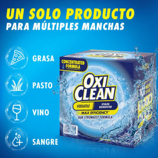OxiClean Max Efficiency quitamanchas en polvo 3.6kg por $195 en Amazon