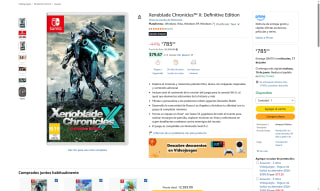 Xenoblade Chronicles X: Definitive Edition por $785 | Amazon