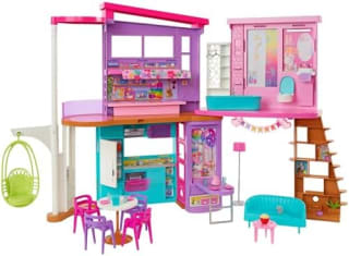 Barbie Vakantiehuis poppenhuis speelset voor €63,99 bij Amazon