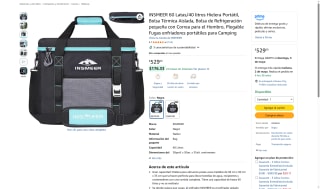 Hielera INSMEER 40L por $529 | Oferta Amazon