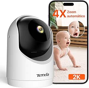 Tenda Cámara Vigilancia WiFi Interior 2K por 14,99€