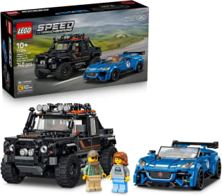 LEGO Speed Champions Jaguar Project 7 en Land Rover Defender voor €39,79