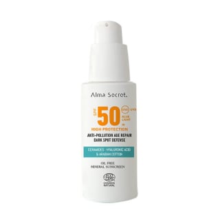 ALMA SECRET Anti-Pollution Face Mineral Sunscreen Spf50 | 50ML por 12.99€
