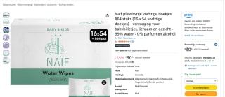 Naïf Water Billendoekjes voor €30,14