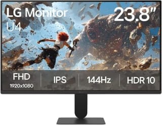 LG Monitor Gamer 24U411B-B 24" por $1,669 en Amazon