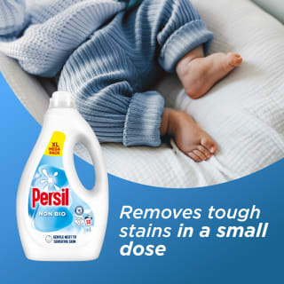 Persil Non Bio Laundry Liquid 53 washes (1,431ml) for £4.80 at Tesco