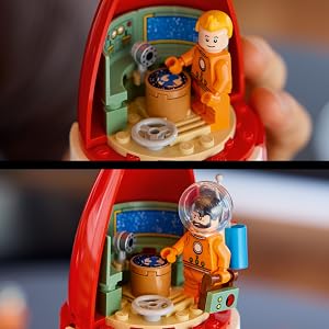 LEGO Ideas 21367 Die Mondrakete von Tintin voor €105,99 bij Amazon