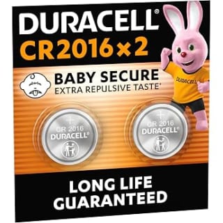Duracell CR2016 (lot de 4) pour 3,53€ chez Amazon