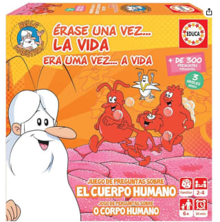Educa Érase una Vez La Vida, Juego de Mesa Familiar Educativo por 7.64