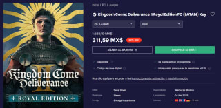 Kingdom Come: Deliverance II Royal Edition (PC) por $312 | LOADED