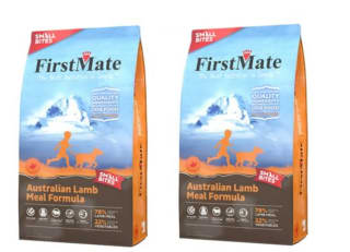 2 x 5.44kg de First Mate Pienso Sin Cereales y Proteína de Cordero por 13.98€